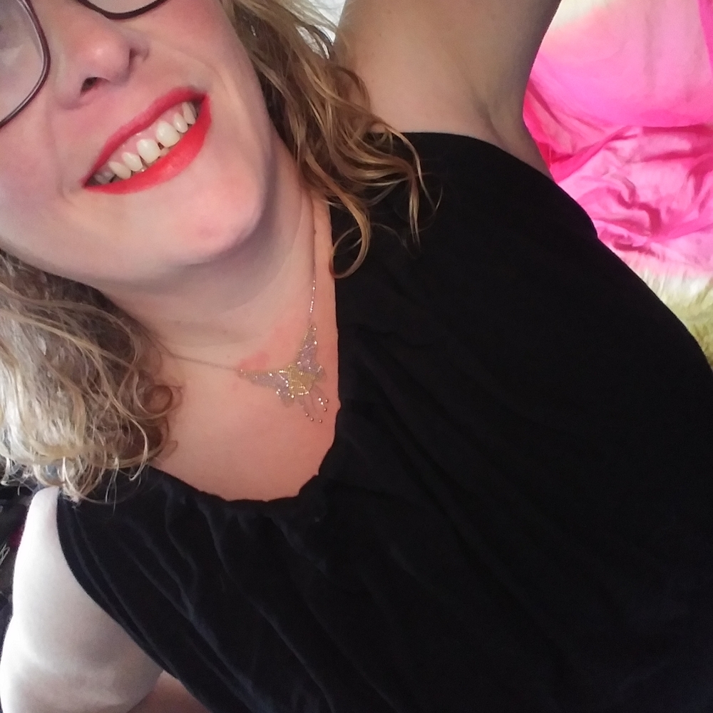Black mini dress